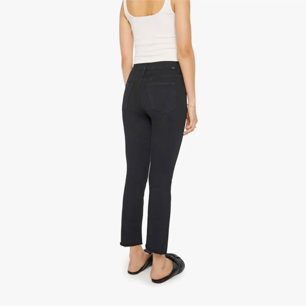 Mother The Insider Crop Step Fray in Night in Paris Size 23 NWT